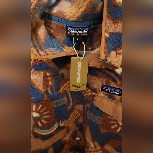 Sisu Brown Canyon Block Patagonia Synchilla - Picture 3 of 5